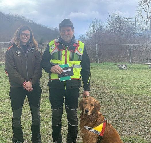 3 Aprile, esame operativo Enci, Ricerca dispersi in superficie a Belluno